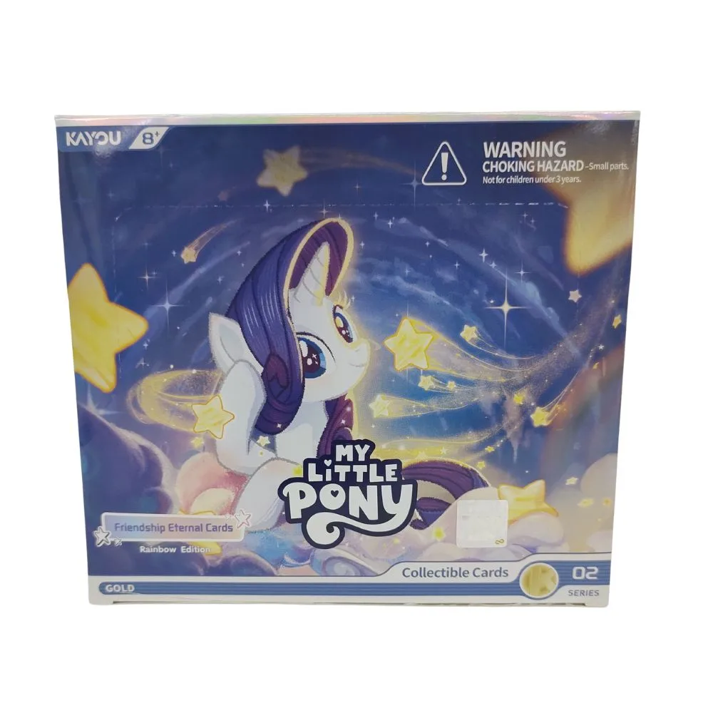 KAYOU My Little Pony Friendship Eternal Foil Cards Booster Box (Rainbow Edition, English) - KAYOU My Little Pony Collectible Card Booster Box available in Australia